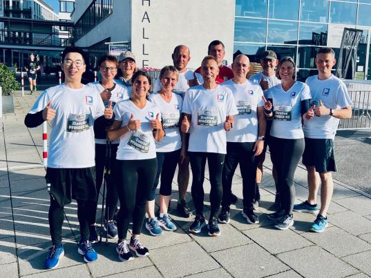 PFINDER beim 13. Flugfeld Firmenlauf in Böblingen