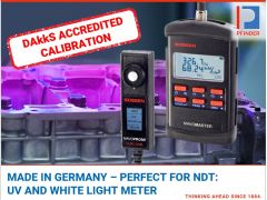 Aparato de medición combinado para UV/Lux - también con certificado de calibración DAkkS