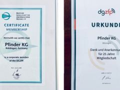 25 years of PFINDER &amp; DGZfP