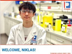 Welcome to the NDT team, Niklas!